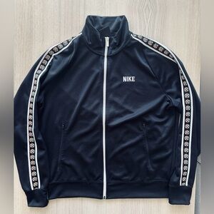 Nike Sportswear “Pinwheel” Track Jacket Men’s Size L Black EUC